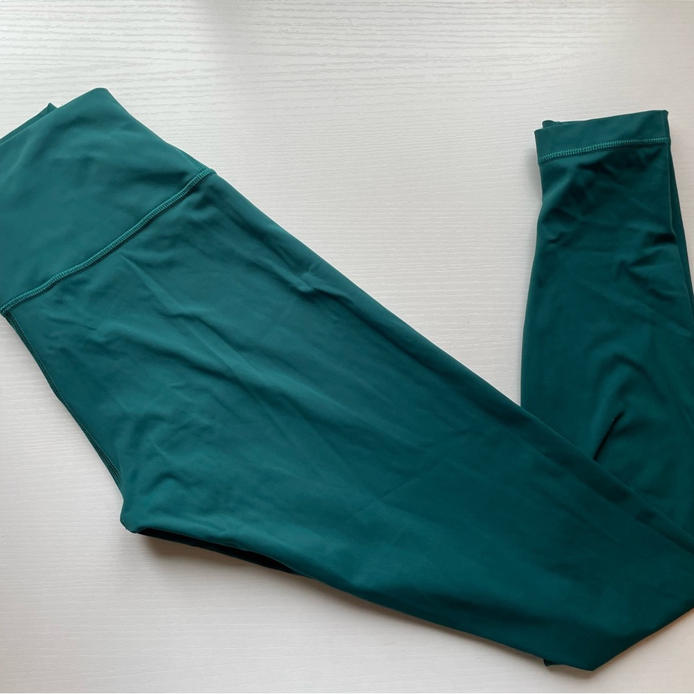 Lululemon Teal High-Waist Leggings